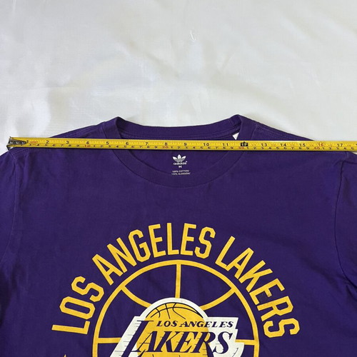 Adidas Los Angeles Lakers purple T-shirt medium