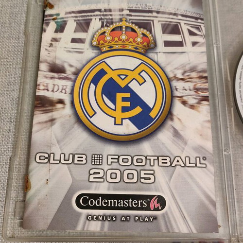 Club Football 2005 Real Madrid PlayStation 2 used