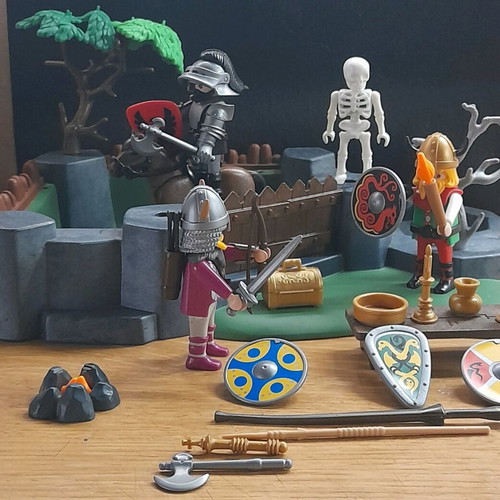 Playmobil 3137 viking île trésor