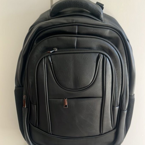 Backpack bag new, black with laptop compartment and multiple pockets