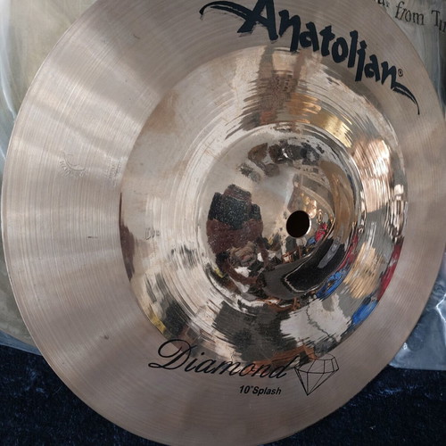 Anatolian Diamond Trinity splash 10" κύμβαλο με μπαγκέτες