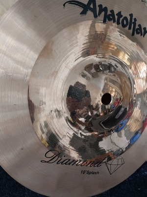 Anatolian Diamond Trinity splash 10" κύμβαλο με μπαγκέτες