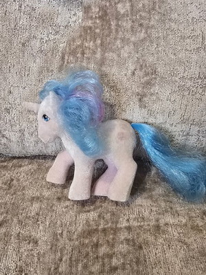 My Little Pony G1 Buttons plush unicorn