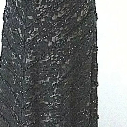 Joseph Ribkoff Evening Wedding Dress New 42 EU L Black Lace