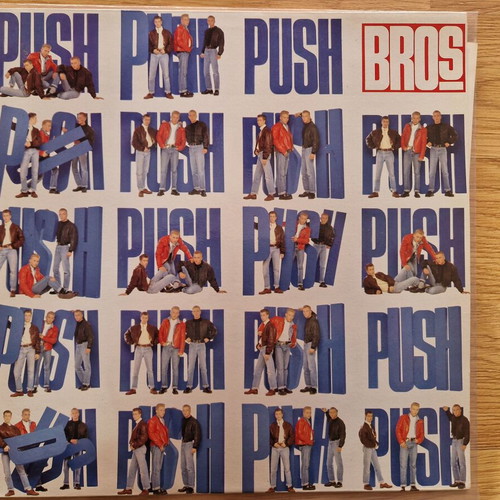 BROS Push LP electronic music, like new