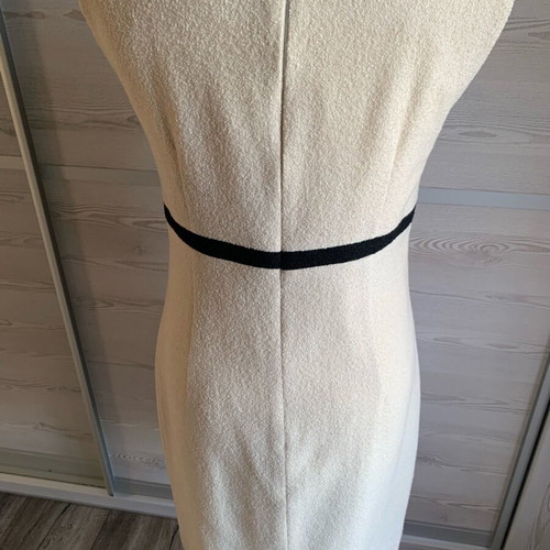 Manto Set with Bouclé Wool Dress like new, size 50