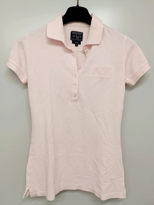 Woolrich polo t-shirt pink, size S, like new