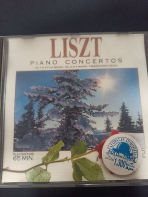 Liszt Piano Concertos CD like new, rare from 1990