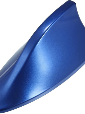 Shark Fin AM/FM αυτοκινητιστική κεραία σαν καινούργια, μπλε πλαστικό