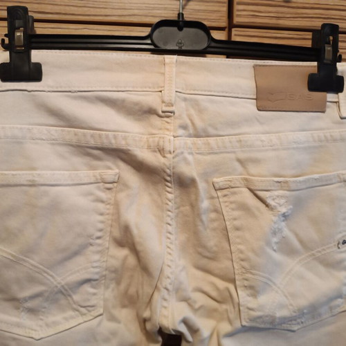 GAS Trousers (Size 32/white)