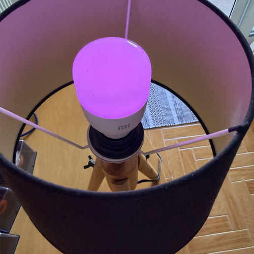 Xiaomi WiFi lamp white and RGB with table lamp like new