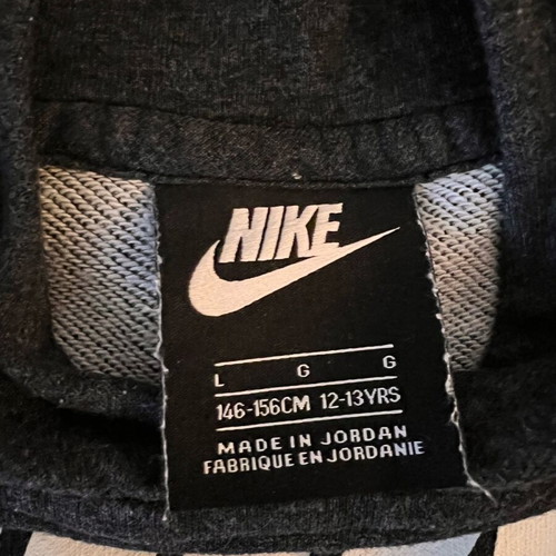 Nike Air cropped sweatshirt for girl 12-13 years like new, gray