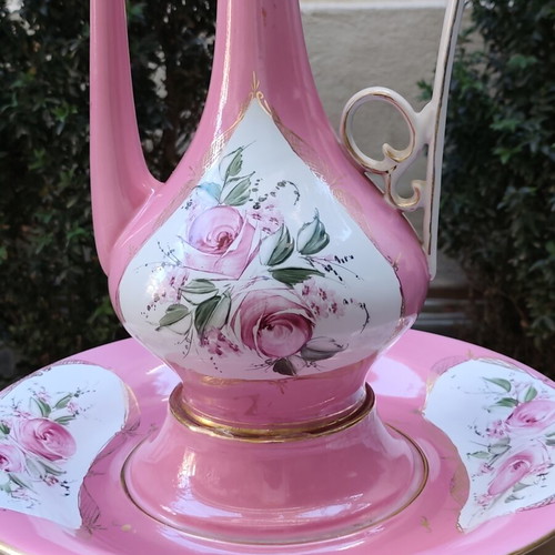 Sümerbank pitcher set with bowl base like new, Turkish style