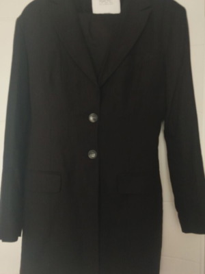 Unique dress jacket RAE Swimwear black like new, size L