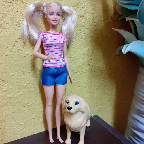 Barbie Mattel 2013 and puppy