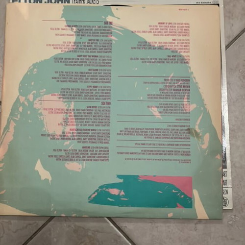 Elton John Leather Jackets vinyl like new, rock