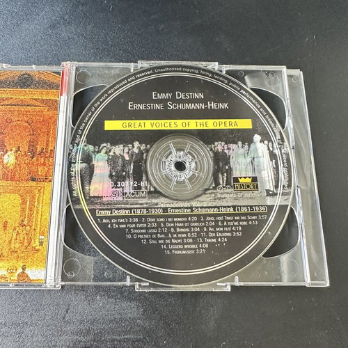 Great Voices of the Opera Primadonnas Vol. 1 & 2 2 CD Box