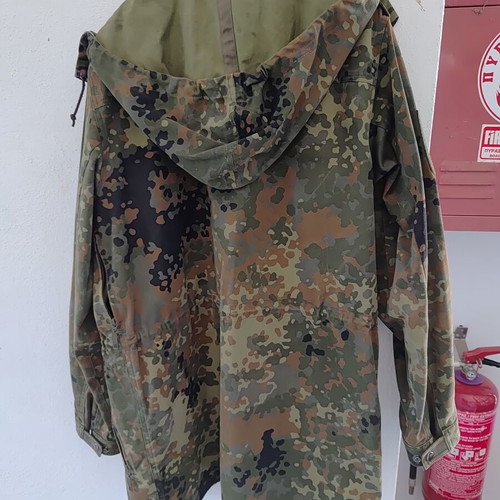German Army Jacket Medium used, flecktarn camouflage