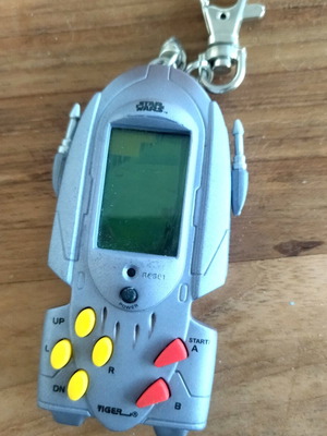 Star Wars Tiger Electronic 1999 видеоигра нова, малък ключодържател