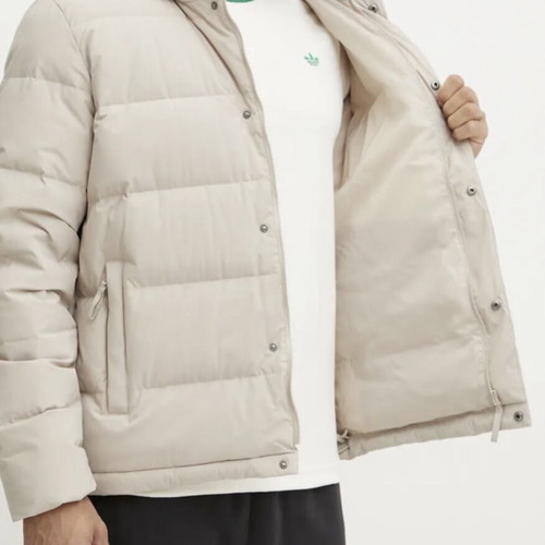 Adidas Helionic Hooded Down Jacket new, men's L/XL, feather and down filling