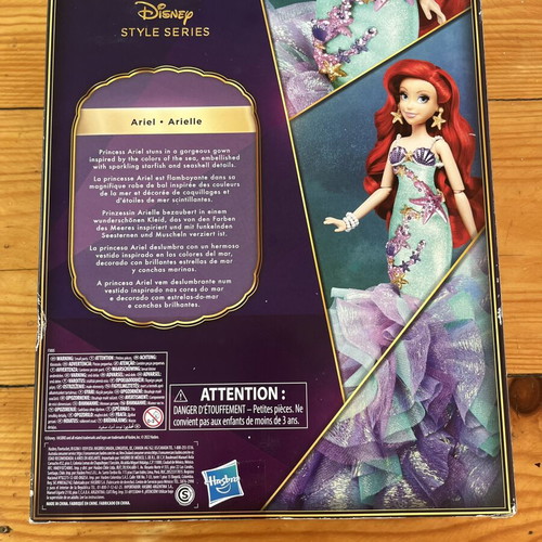 Disney Style Series Ariel doll 2022, new in box