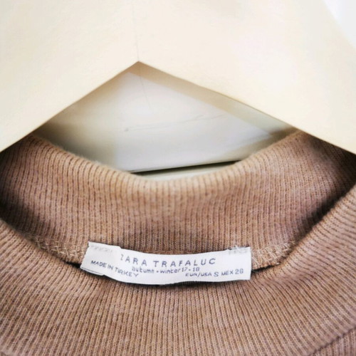 Zara women's brown dress used, size S / 36 / 8