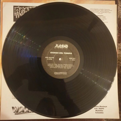 Agathocles / Averno Untitled / Signos del Tiempo split LP like new