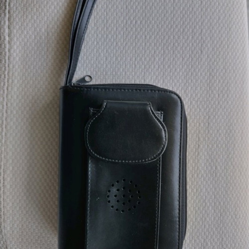 Travel organizer new, black, with 2 main storage compartments