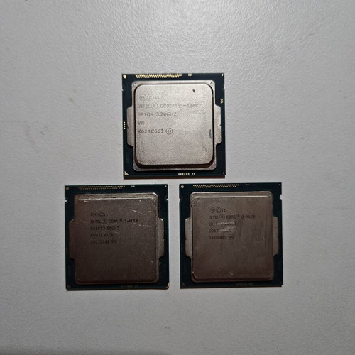 CPU processors i5-4460 and i3-4150 pack of 3 used