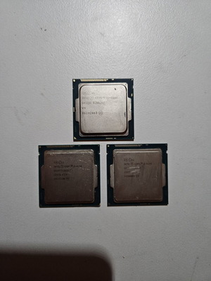 CPU processors i5-4460 and i3-4150 pack of 3 used