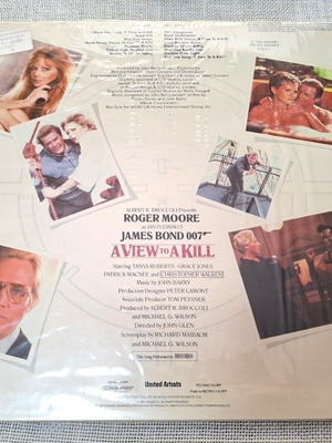 John Barry – A View To A Kill (Original Motion Picture Soundtrack)  LP