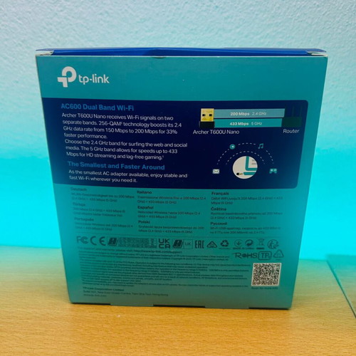 TP-Link Archer T600U Nano AC600 Wireless USB Adapter used
