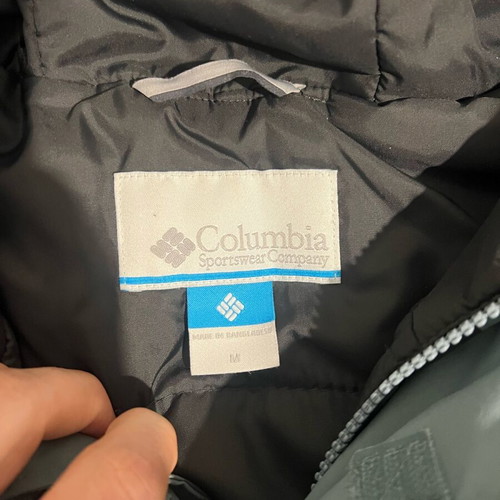 Columbia men jacket turquoise like new