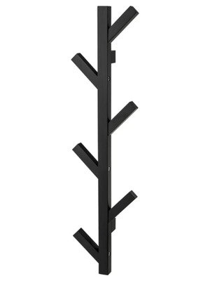 Tjusig coat rack black, new