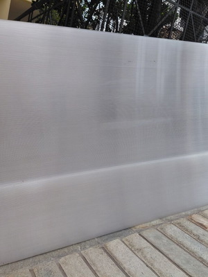Plexiglass polycarbonate sheets new 2.45 x 1.05 m, 8 pcs