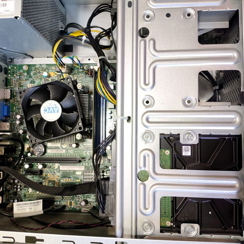 Lenovo ThinkCentre E73 desktop used, Intel Core i3, 8GB RAM, 500GB HDD