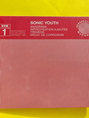 Sonic Youth Anagrama CD new, rock