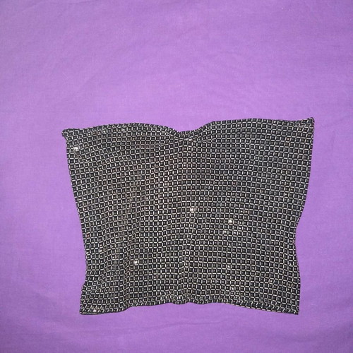 Evening strapless blouse used, black, size S