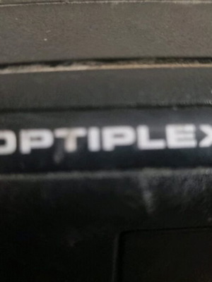 Dell computer case used without top cover