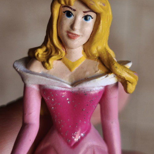 Disney Bullyland Princess Aurora figure used, 10cm tall