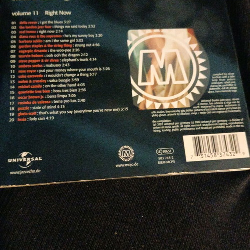 Mojo Club Dancefloor Jazz Volume 11 CD like new