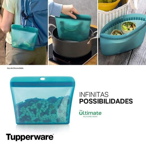 Tupperware Medium Silicone Bag 1L new