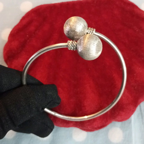 Lalaunis A21 925 silver bracelet and ring set used