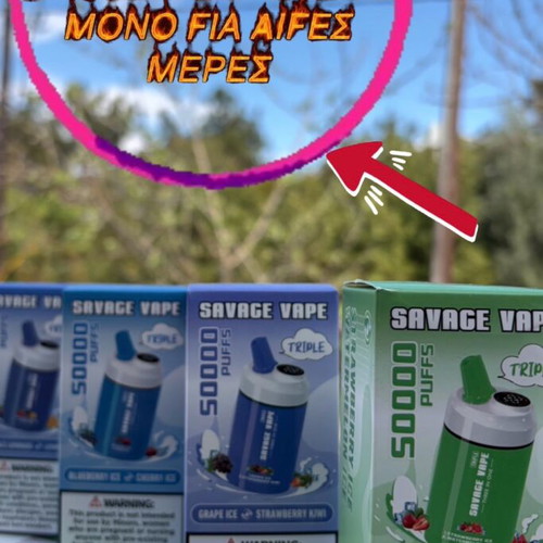 Triple Vape 50,000 puffs new with two flavors