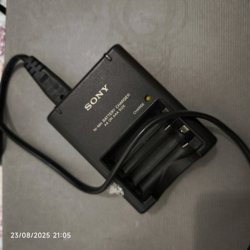 Sony battery charger used