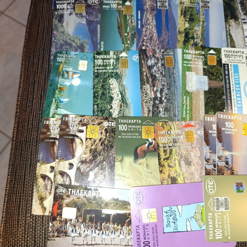 Phone cards used, pack of 100