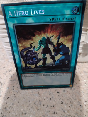Yu-Gi-Oh A Hero Lives κάρτα καινούργια