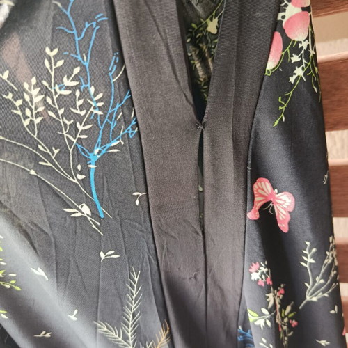 Miss Good dress with floral print black size XL/XXL like new
