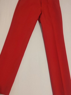 Stradivarius red office pants XS like new