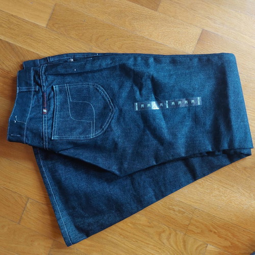 Gang low-rise bell-bottom jeans new, size M, dark blue